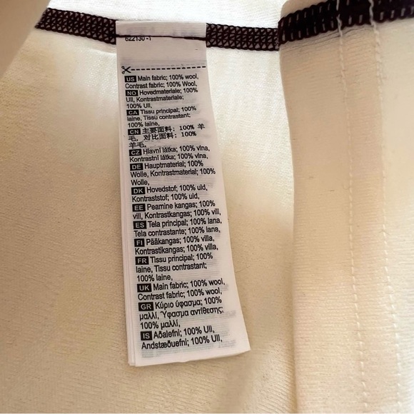 Kari Traa Fair Isle Pattern 100% Wool Base Layer Size Small NWOT - Picture 5 of 9